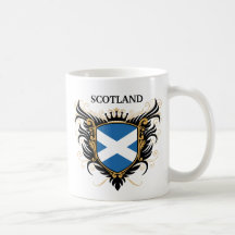 Schottland [personifizieren Sie] Kaffee Tassen