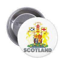 Schottland-Wappen Anstecknadelbutton
