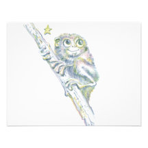 Schreckliches Tarsier Ankündigungskarte