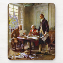 Schreiben der Unabhängigkeitserklärung Mousepads