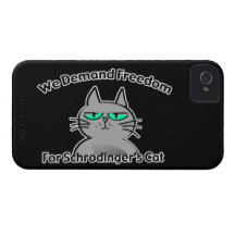 Schrodingers Katzelustiger Geek-Spaß Case-Mate iPhone 4 Hülle