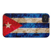 Schroffe kubanische Flagge Case-Mate iPhone 4 Hülle