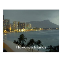 Schuh, hawaiische Inseln Postkarten