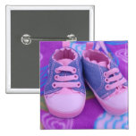 Schuhknopf des Babyknöpfe Rosa-kleinen Mädchens Anstecknadel