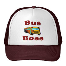 Schulbus-Fahrer-Hut.  Bus-Chef Cap