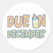 Schuld im Dezember Aufkleber