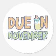 Schuld im November Sticker