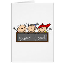 Schule ist cool karte