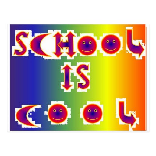 Schule Ist Cool Postkarten Zazzle Schule Ist Cool Postkarten Zazzle