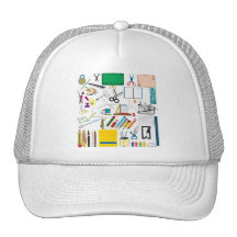 Schule subjects3 retro cap