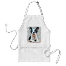 Schürze der französischen Bulldogge