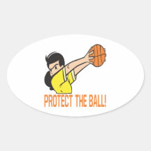 Schützen Sie den Ball Aufkleber