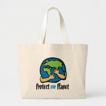 Schützen Sie unseren Planeten Tasche
