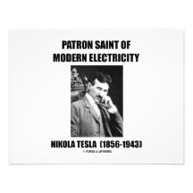 Schutzpatron des modernen Stroms (Nikola Tesla) Individuelle Einladung