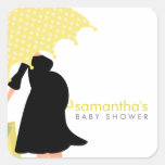 Schwangere Mamma-Babyparty Sticker