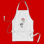 Schwarz schürzen