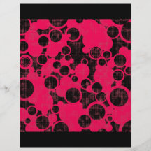 SCHWARZ-STÄDTISCHES PAPIER des PINK-257__pink-urba Vollfarbige Flyer