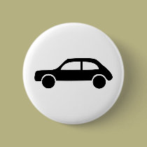 schwarze Autoikone buttons