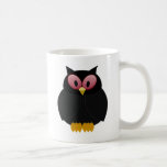 Schwarze Eule Kaffee Tassen