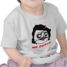 Schwarze Frau ich Gusta Comic-Raserei-Gesicht Meme Shirts