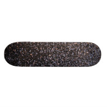 Schwarze Imitat-Glittergraphik Personalisierte Decks