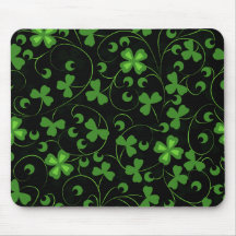 Schwarze Iren Mousepad
