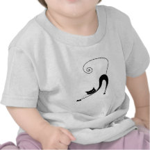 Schwarze launische Miezekatze 2 Shirt