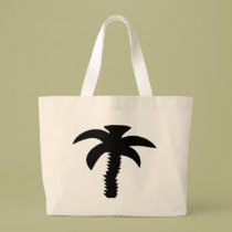 schwarze Palmeikone taschen