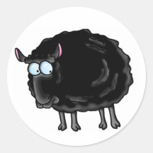 Schwarze Schafe Sticker