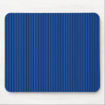 Schwarze Streifen auf Blau mousepads