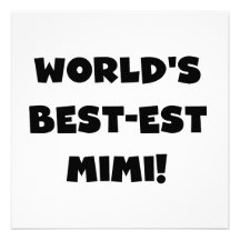 Schwarze T-Shirts und Geschenk des Gut-est der Wel Einladungen