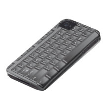 Schwarze Tastatur Case-Mate iPhone 4 Hüllen