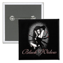 Schwarze Witwe Buttons