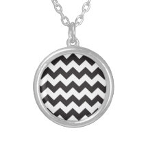 Schwarze Zickzacke verlaufen Zickzack Muster im Zi Schmuck