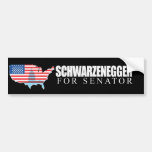Schwarzenegger für Senator 2010 Autoaufkleber