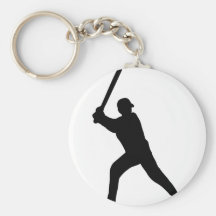 schwarzer Baseball-Spieler Schlüsselband