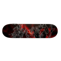 schwarzer Himmel Skateboarddeck
