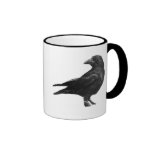Schwarzer Krähenbecher Kaffee Tassen