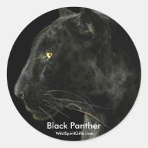 SCHWARZER PANTHER Aufkleber