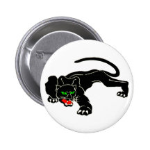Schwarzer Panther - großer CAT Button