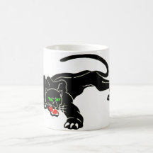 Schwarzer Panther - großer CAT Tasse