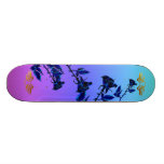 Schwarzer RoseSkateboard Skateboard Bretter