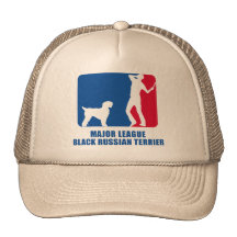 Schwarzer Russe Terrier Truckercap
