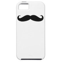 Schwarzer Schnurrbart Etui Fürs iPhone 5