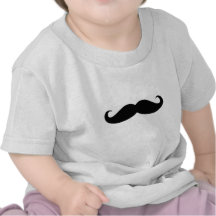 Schwarzer Schnurrbart oder schwarzer Schnurrbart f T-Shirts