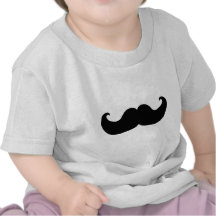 Schwarzer Schnurrbart Shirt