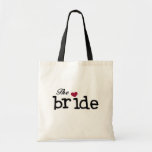 Schwarzer Text die Braut-T-Shirts und die Geschenk Tasche