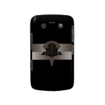 Schwarzer und Bronzekunst-Deko-Turm Blackberry Hülle