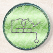 "schwarzer Venus" mephgazub Bierdeckel