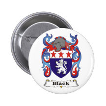 Schwarzer Wappen-Knopf Anstecknadelbutton